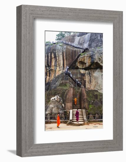 Sigiriya, UNESCO World Heritage Site, North Central Province, Sri Lanka, Asia-Christian Kober-Framed Photographic Print