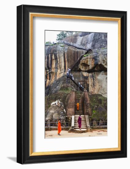 Sigiriya, UNESCO World Heritage Site, North Central Province, Sri Lanka, Asia-Christian Kober-Framed Photographic Print