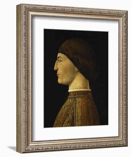 Sigismondo Malatesta, Ca, 1451-Piero della Francesca-Framed Giclee Print