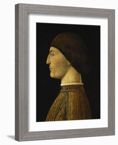 Sigismondo Malatesta, Ca, 1451-Piero della Francesca-Framed Giclee Print