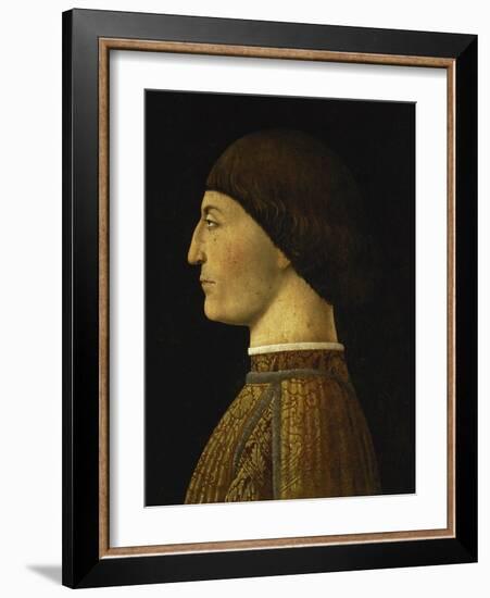 Sigismondo Malatesta, Ca, 1451-Piero della Francesca-Framed Giclee Print