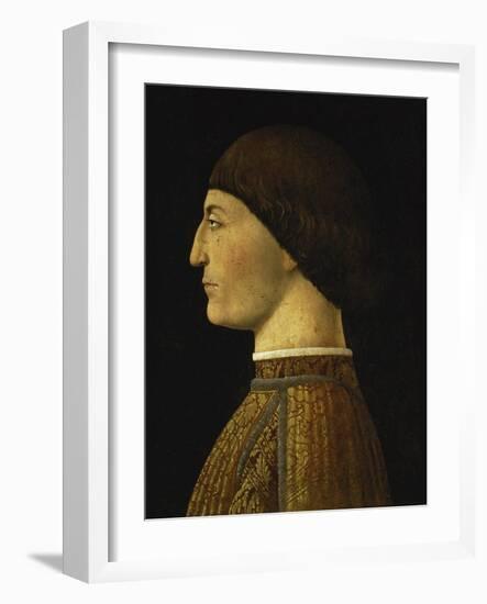 Sigismondo Malatesta, Ca, 1451-Piero della Francesca-Framed Giclee Print