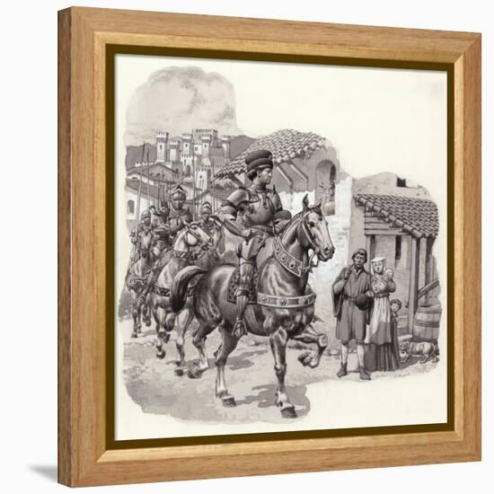 Sigismondo Malatesta, Italian Mercenary-Pat Nicolle-Framed Premier Image Canvas