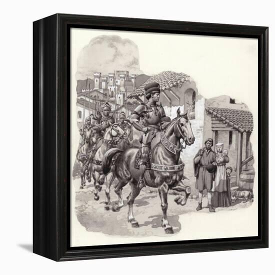 Sigismondo Malatesta, Italian Mercenary-Pat Nicolle-Framed Premier Image Canvas