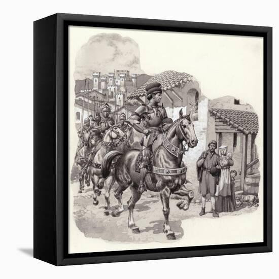 Sigismondo Malatesta, Italian Mercenary-Pat Nicolle-Framed Premier Image Canvas