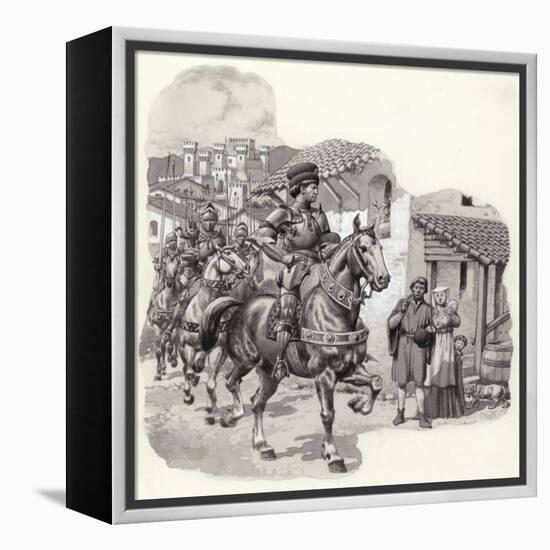 Sigismondo Malatesta, Italian Mercenary-Pat Nicolle-Framed Premier Image Canvas