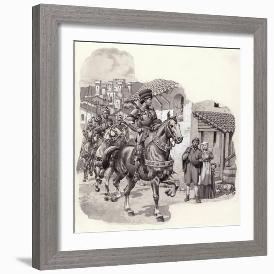 Sigismondo Malatesta, Italian Mercenary-Pat Nicolle-Framed Giclee Print