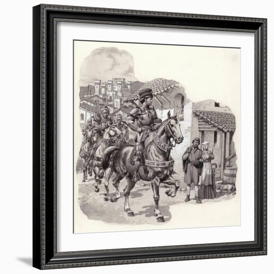 Sigismondo Malatesta, Italian Mercenary-Pat Nicolle-Framed Giclee Print