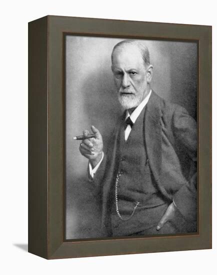 Sigmund Freud (1856-193), Austrian Neurologist-null-Framed Premier Image Canvas