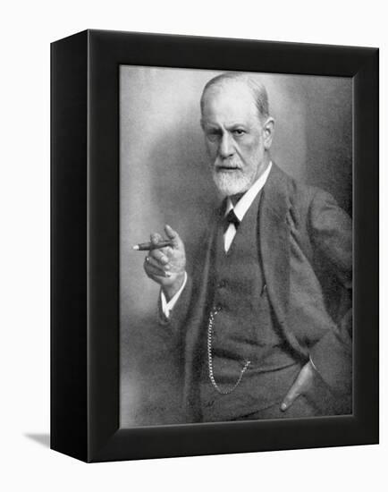 Sigmund Freud (1856-193), Austrian Neurologist-null-Framed Premier Image Canvas