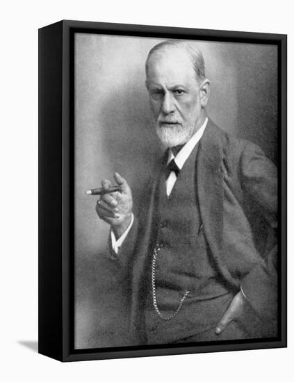 Sigmund Freud (1856-193), Austrian Neurologist-null-Framed Premier Image Canvas