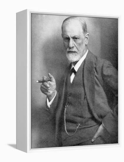 Sigmund Freud (1856-193), Austrian Neurologist-null-Framed Premier Image Canvas
