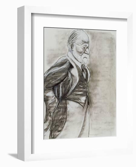 Sigmund Freud (1856-1939) 1998-Stevie Taylor-Framed Giclee Print