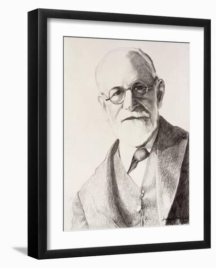 Sigmund Freud, 1994-Dinah Roe Kendall-Framed Giclee Print