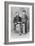 Sigmund Freud at the Age of Eight with His Father Jakob-null-Framed Giclee Print