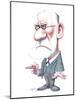 Sigmund Freud, Caricature-Gary Brown-Mounted Photographic Print