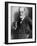 Sigmund Freud, Founder of Psychoanalysis, Smoking Cigar-null-Framed Premium Photographic Print