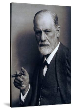 freud cigarettes Sigmund Freud Smoking Cigar in a Classic Early 1920s Portrait Premium  Giclee Print