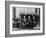 Sigmund Freud with colleagues at a psychoanalytic congress in The Hague, 1920-null-Framed Photographic Print