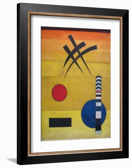 Sign, 1925-Wassily Kandinsky-Framed Art Print