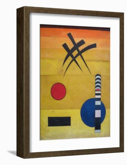 Sign, 1925-Wassily Kandinsky-Framed Art Print