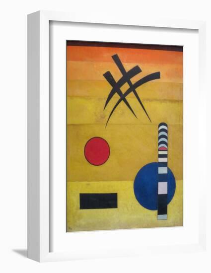 Sign, 1925-Wassily Kandinsky-Framed Art Print