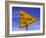 Sign for "No Passing Zone"-Chris Rogers-Framed Photographic Print