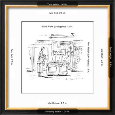 Sign In Store Reads One Size Fits All Anorexics Cartoon Premium Giclee Print Barbara Smaller Art Com Sign In Store Reads One Size Fits All Anorexics Cartoon Premium Giclee Print Barbara Smaller Art Com