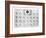 Sign Language Alphabet, 1827-Adele Alavoine-Framed Giclee Print