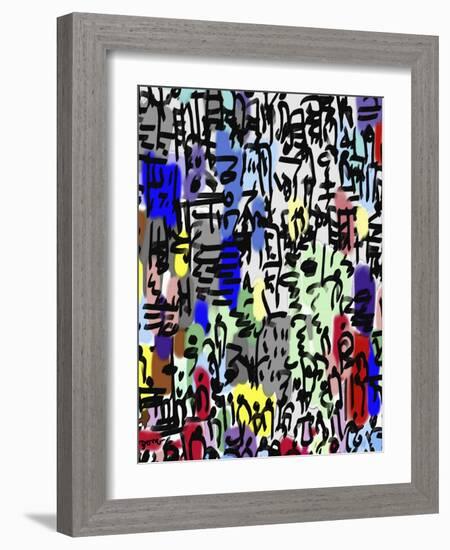 Sign Language I-Diana Ong-Framed Giclee Print