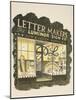 Sign Maker-Eric Ravilious-Mounted Giclee Print