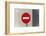 Sign, No Entry, One-Way Street-Catharina Lux-Framed Photographic Print