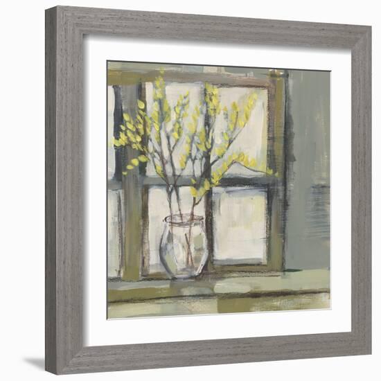 Sign of Spring II-Jennifer Goldberger-Framed Art Print