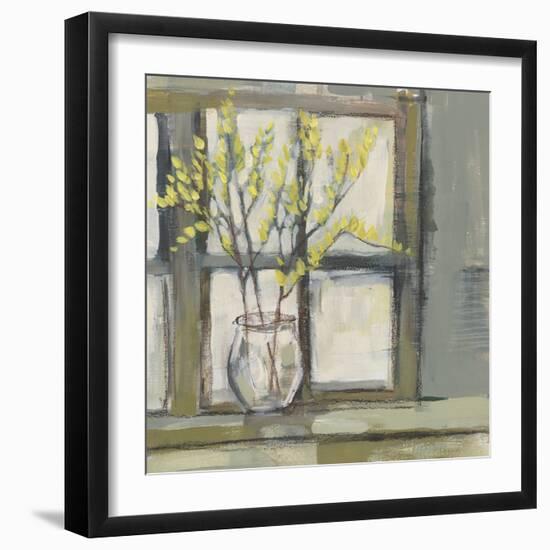 Sign of Spring II-Jennifer Goldberger-Framed Art Print