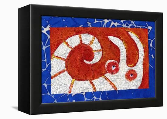 Sign of the Zodiac: the Scorpion-Patrizia La Porta-Framed Premier Image Canvas