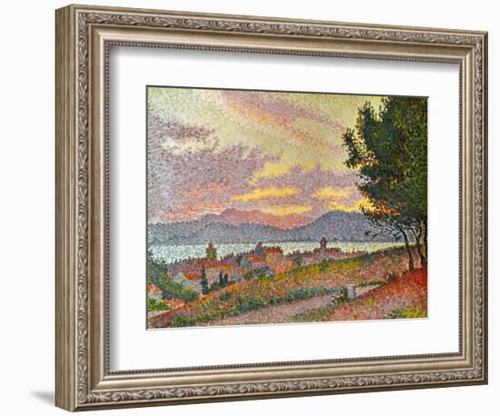 Signac: St Tropez, 1896-Paul Signac-Framed Giclee Print