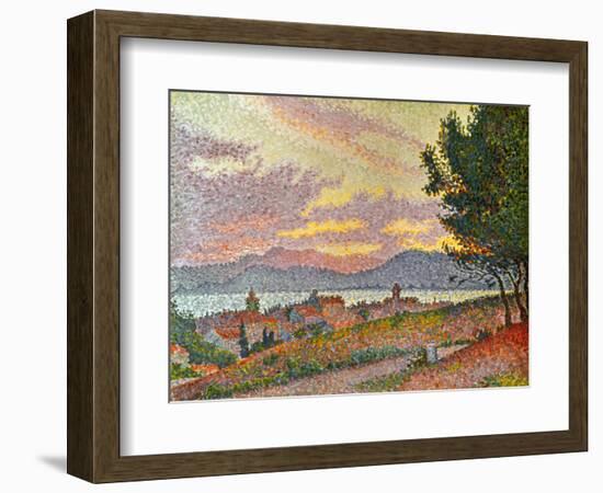 Signac: St Tropez, 1896-Paul Signac-Framed Giclee Print