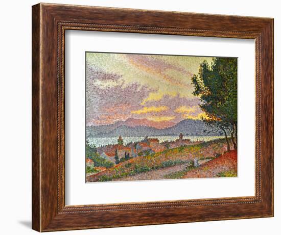 Signac: St Tropez, 1896-Paul Signac-Framed Giclee Print