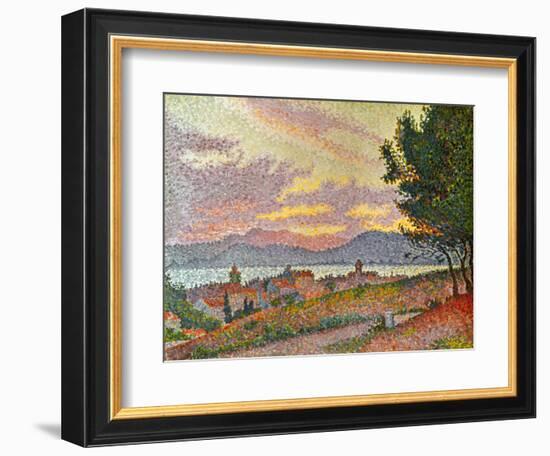 Signac: St Tropez, 1896-Paul Signac-Framed Giclee Print