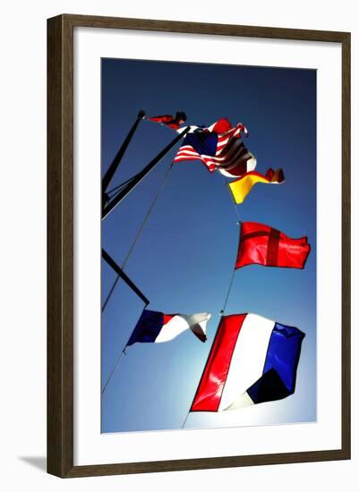 Signal Flags I-Alan Hausenflock-Framed Photographic Print