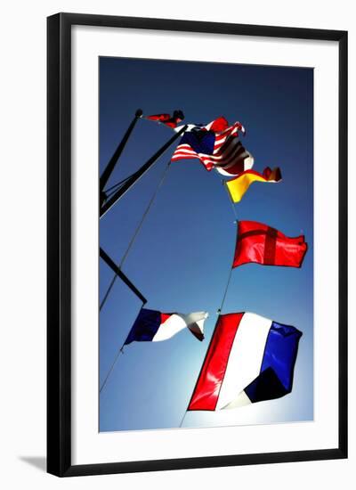 Signal Flags I-Alan Hausenflock-Framed Photographic Print