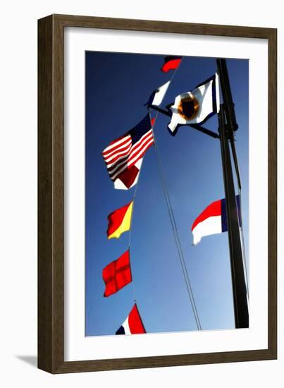 Signal Flags II-Alan Hausenflock-Framed Photographic Print