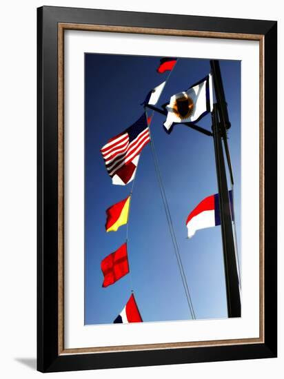 Signal Flags II-Alan Hausenflock-Framed Photographic Print