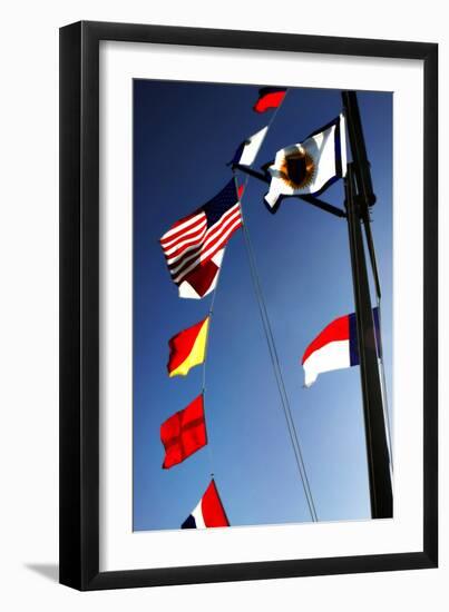 Signal Flags II-Alan Hausenflock-Framed Photographic Print