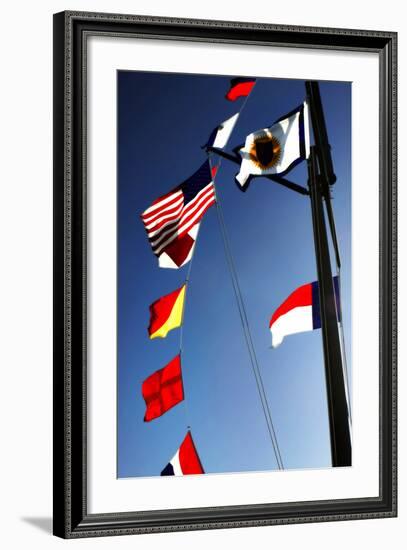 Signal Flags II-Alan Hausenflock-Framed Photographic Print