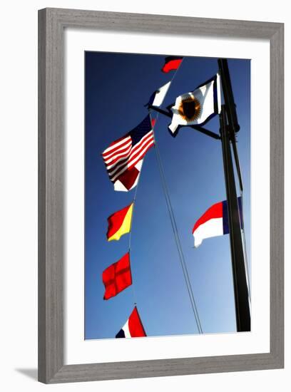 Signal Flags II-Alan Hausenflock-Framed Photographic Print