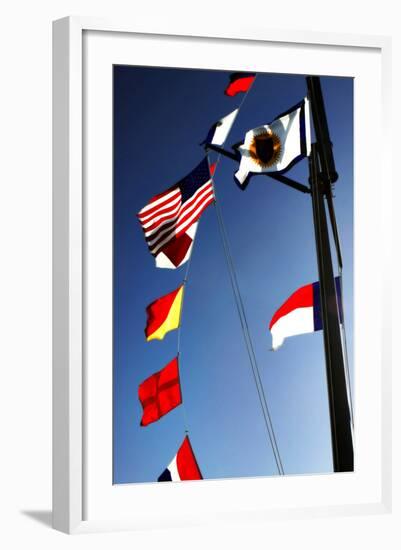 Signal Flags II-Alan Hausenflock-Framed Photographic Print