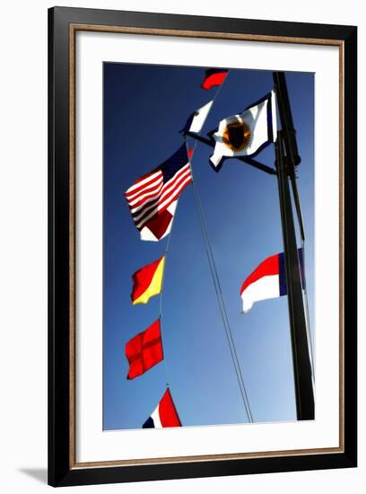 Signal Flags II-Alan Hausenflock-Framed Photographic Print