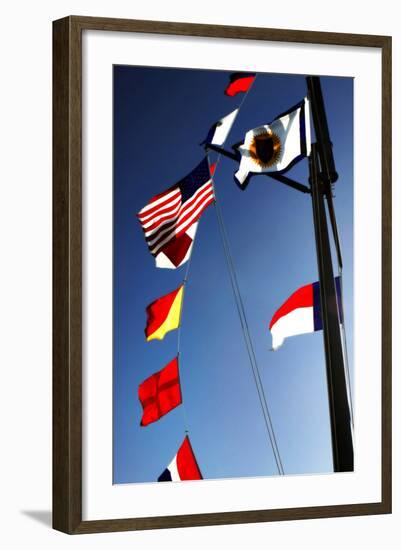 Signal Flags II-Alan Hausenflock-Framed Photographic Print