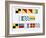 Signal Flags, Spelling Look and Learn-Escott-Framed Giclee Print